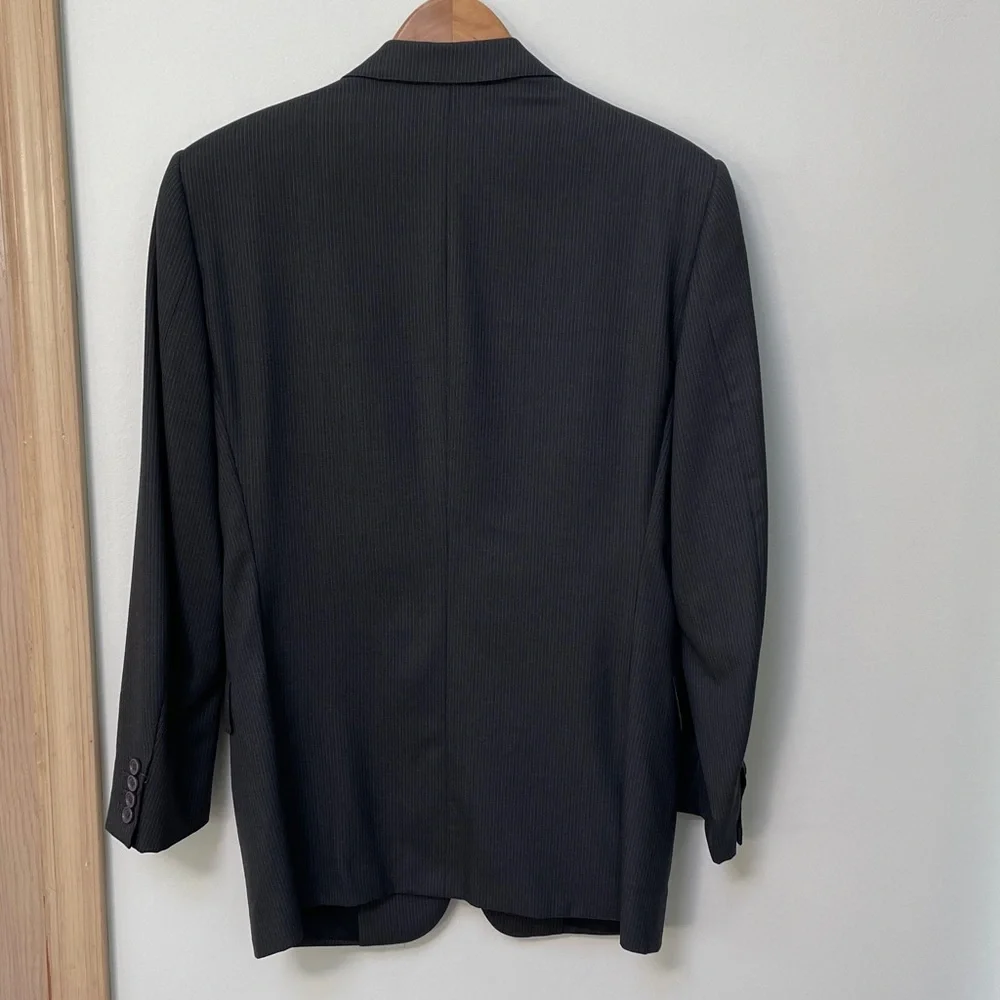 Ralph Lauren wool blazer pin stripes